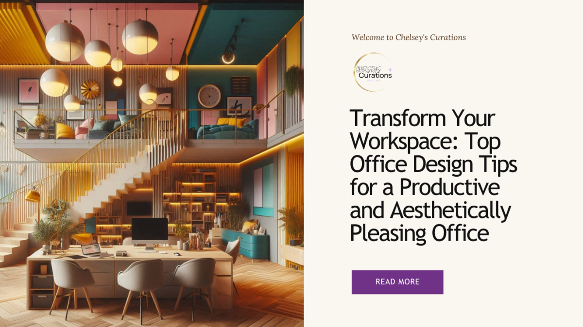 6 Game-Changing Office Design Tips to Elevate Your Creative Workspace and Boost&nbsp;Productivity