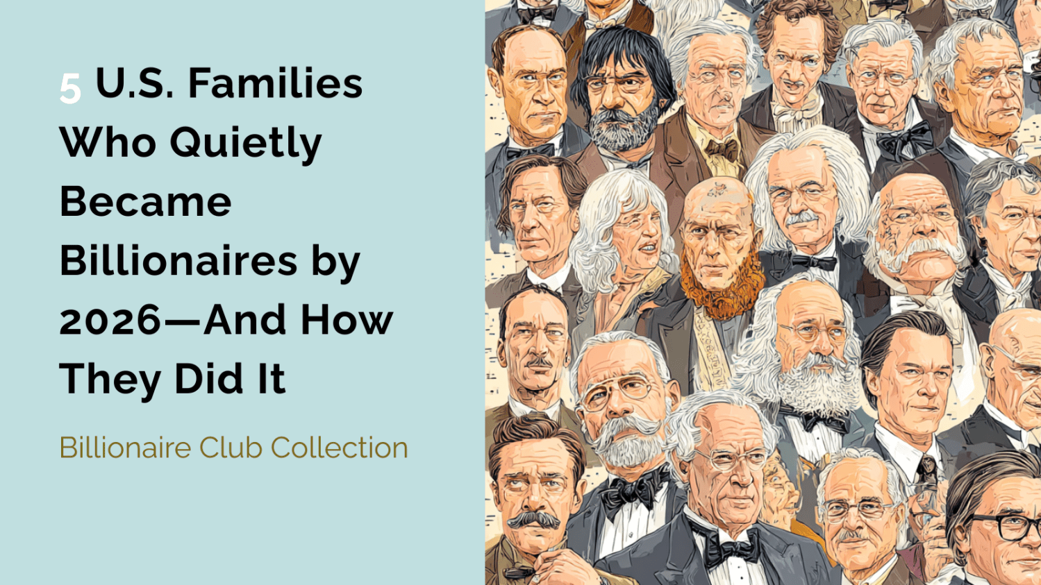 The Top 1 Percent: Billon Dollar Families of&nbsp;America